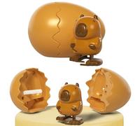 PKKP Œuf surprise à remonter pour enfants, Pâques, jouet à remonter avec motif animal, petits cadeaux de Pâques pour petits garçons et filles, jouet de Pâques, cadeau d'anniversaire, de Noël (cochon