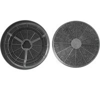 PKM 50007 Set de filtres à charbon CF 110 adapté aux hottes aspirantes 6090H, 9090 H, UBH 4060-2 H, noir, 2 pièces (1 set)