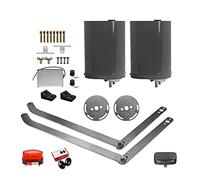 PKM-B01 Ouvre-porte automatique à bras pliable incurvé à double bras oscillant jusqu'à 2,5 m ou 150 kg Alimentation AC (kit C)