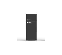 PKM GK210-2 LB Réfrigérateur-congélateur rétro | Capacité nette 206 l | 143 cm | Noir | Congélateur 36 l 4 étoiles | 40 dB | Autonome | Pieds réglables en hauteur
