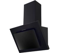 PKM Hotte d'aspiration S28-60 BBPY verre noir Hotte de tête à ciel ouvert 60cm