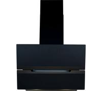 PKM Hotte de cuisine S50-60ABP - 60cm, noir, Hotte aspirante avec aspiration périphérique