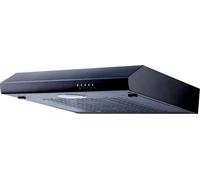 PKM Hotte sous plan UBH5000SX 60cm noir Recyclage de l'air Hotte aspirante avec LED