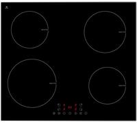 PKM IN 4 B3 G - Plaque de cuisson vitrocéramique à induction - Booster 4 fois - Contrôle tactile - Minuterie - Fonction Stop & Go - Cadre en acier inoxydable - Arrêt automatique
