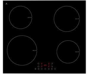 PKM IN 4 B3 G - Plaque de cuisson vitrocéramique à induction - Booster 4 fois - Contrôle tactile - Minuterie - Fonction Stop & Go - Cadre en acier inoxydable - Arrêt automatique