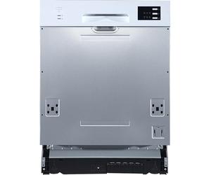PKM Lave-vaisselle GSP12-6TI-P/12 couverts/6 programmes/1950 W/52 dB/Eco, verre, 90 min, rapide, intensif, universel, départ différé, encastré, 1 panier à couverts, efficacité énergétique E