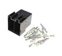 PKNVKZIDK 1-20 Sets 16 Pin 3.5mm Auto Cable Socket Automotive ISO Wire Female Male Connector for Bora(Male Connector Set,20Sets)