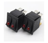 PKNVKZIDK 1 Interrupteur à Bascule à Deux Boutons, Interrupteur Double