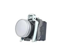 PKNVKZIDK 1 pièce LAY4-BV6 22 mm, Petit Panneau LED, indicateur électronique de Puissance, Lampe témoin, 5 Couleurs, 220 V, Blanc