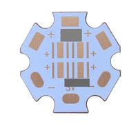 PKNVKZIDK 1PCS 16mm XHP50 5050 12V Copper led 20mm x 1.6mm Copper Star 16mm Heatsink Board