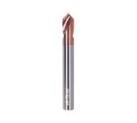 PKNVKZIDK 1pcs Carbide Spotting Drill Bit D12-75L Titanium Coated Round Handle Straight Shank Twist Drill Bit for Metalwork PKNVKZIDK
