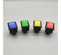 PKNVKZIDK 1Pcs KCD4 on-Off 30A/250V 16A/250V Heavy Duty 4 Pin Rocker Switch with Light Yellow