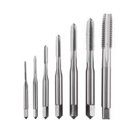 PKNVKZIDK 1Pcs Left Hand Screw Machine Thread Tap Drill Bits HSS Straight Flute Metric Size M1.4 M2 M2.5 M3 M3.5 M4 M5 M6 M7 M8 M9(1PC,M7x0.5) PKNVKZIDK