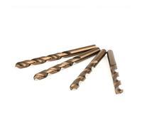 PKNVKZIDK 2 pcs Twist Drill Bits 6.3mm HSS-CO M35 steel straight handle stainless steel PKNVKZIDK