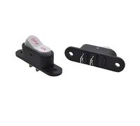 PKNVKZIDK 2pc 6A250V Boat Shape with Double Holes Rice Cooker Switch 2 pin 2 Speed on/Off KCD1