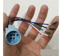 PKNVKZIDK Connecteur d'interrupteur à Bouton-Poussoir de 22 mm à Broches Plates, Prise d'interrupteur à Bouton-Poussoir