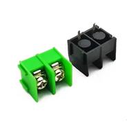 PKNVKZIDK Lot de 10 connecteurs KF7.62 2P for bornier à vis PCB, 2 Broches, Vert