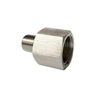 PKNVKZIDK M18x1.5 Female to M12x1.25 Male 304 Stainless Steel Pipe Fitting High Pressure Connector