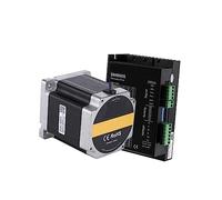 PKNVKZIDK Nema 34 Open Loop Stepper Electronic Starter Driver Kit 6.5N.m 4.6A DM860S 2.4A-7.2A for 3D Printer Engraving Milling Machine