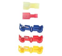 PKNVKZIDK Self Stripping Electrical T Tap Connectors with Crimp Assortment Kits, Quick Splice Wire for Marine, Automotive, Home Wiring Projects .D119