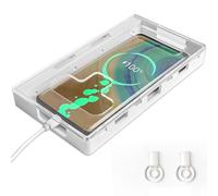PKQTOP Boîte de verrouillage universelle pour téléphone portable - Pour Cubot Note 50 40 30 21 20 9 8 7 - Pour Cubot J9 X70 X50 X30 X20 Pro X19 C30 C20 P80 P60 P50 P40 30 p2. 0, Silicone