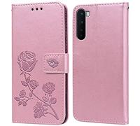 PKQTOP Coque pour OnePlus Nord Housse,Fonction de Support,Fente pour Carte,Silicone TPU,Flip Étui Case pour OnePlus Nord(6.44")