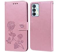 PKQTOP Coque pour Realme GT Master Housse,Fonction de Support,Fente pour Carte,Silicone TPU,Flip Étui Case pour Realme GT Master(6.43")