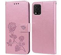PKQTOP Coque pour Xiaomi Mi 10 Lite Housse,Fonction de Support,Fente pour Carte,Silicone TPU,Flip Étui Case pour Xiaomi Mi 10 Lite(6.57")