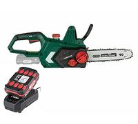 PKSA 20-Li Tronçonneuse sans fil avec batterie 2 Ah et chargeur pour système Parkside X 20 V Team