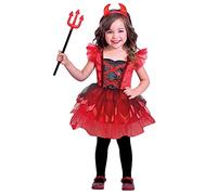 Déguisement Robe Petit Diable Fille Rouge