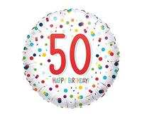 (PKT) Ballon en aluminium pour anniversaire 50 ans