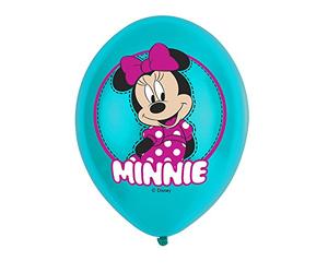 (PKT) Ballons en latex Minnie Mouse pour fille