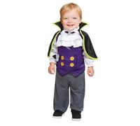 (PKT) (PDBV) Costume de vampire Dracula pour enfant (3-4 ans)