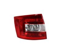 PKTCOBW pour Skoda pour Spaceback 2014 2015-2019 Feu Arrière De Voiture Clignotant Lampe Avertissement Frein Feu Arrière Couvercle du Boîtier sans Ampoule(Red Left)