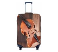 PKTTECRFPK Housse de protection pour valise de violon avec impression 3D, élastique, lavable, convient aux bagages de 45,7 à 81,3 cm, 3D, L, Organiseur de sac