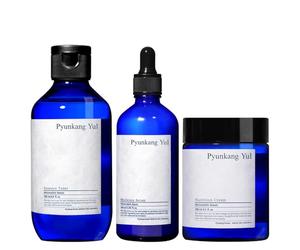 [PKY] Coffret Soin Visage Ligne de Base Pyunkang Yul - Tonique Essence Concentré, Sérum Hydratant, Crème Légère - Réduit Pores, Contrôle Sébum, Hydrate Profondément, Zéro Irritation (3 pcs)