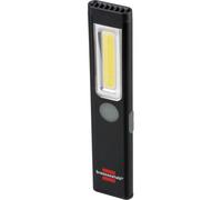 PL 200 AC/LED Flashlight with COB LED (200lm, USB C charging cable, lighting duration up to 12h, COB inspection lamp with magnet and clip)