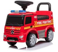 PL Ociotrends Mercedes-Benz Camion de Pompiers avec Volant, sirène et Espace de Rangement - pour Enfants à partir de 12 Mois