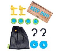 PL-UG Kit d'outils de Tente, construisez Votre Propre tanière ou Fort, Jouet de Construction à l'intérieur ou à l'extérieur pour L'Aventure et l'imagination, Utilisation sous la Pluie ou Le Soleil,
