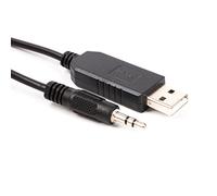 PL2303TA Adaptateur convertisseur USB RS232 vers jack stéréo 3,5 mm 1,8 m