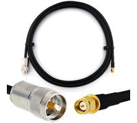 PL259 vers SMA mâle 2m UHF Câble coaxial - câble d'extension HF240 (LMR 240 équivalent) etanche - rallonge pour HAM cable antenne CB Radio Analyseur Tosmetre Marine RF VHF Cibi SDR Radio Amateur