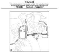 Givi Support de valise latéral PL6401CAM Monokey®-Side pour Triumph Tiger 800/800 XC/XR