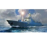 Maquette Bateau Pla Navy Type 052d Destroyer Trumpeter 06732 1/700ème Maquette C