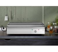 Pla.Net Plancha électrique en inox 3120 W avec housse de protection - 81 x 50 x 20 cm - 400112