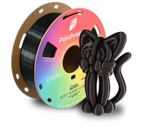 PLA noir soyeux Polymaker Panchroma™ 1,75 mm 1 kg Noir