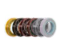 Pla Rouleaux 1,75mm Filament 6 3d Transparent D'impression | Bobines de 200g, Emballage sous Vide, Suivi Visuel Facile, Projets DIY et Activités Festives Couleur Aléatoire
