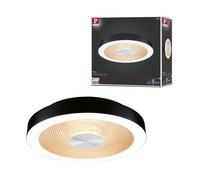 Pla Volea D.320mm 3,5w/13w 470lm/1650lm 3000k Gradable Noir Doré Ip44