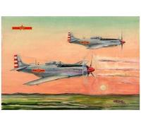Plaaf P-51d/k Mustang Fighter - 1:48e -