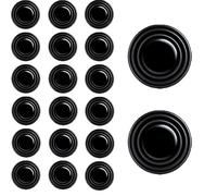 PLABBDPL 20Pcs Amortisseur Porte Voiture,Protections pour portières auto,Autocollants Insonorisés Porte Universel Anti-Collision Pare-Chocs pour Absorption des Chocs de Voiture Isolation phonique