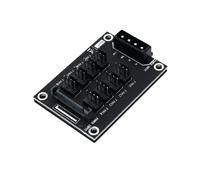 Placa de Expansão Do Cubo Ventilador Chassi Computador Universal 12V HUB 8 Portas Porta Alimentação Adaptador Hub Entrada